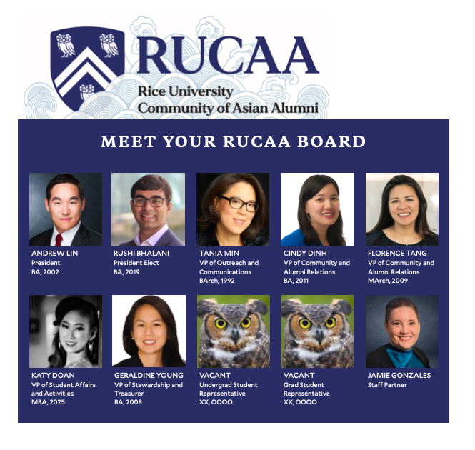 Meet the New RUCAA Board Members